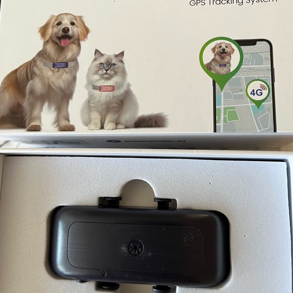 Seaworld GPS Pet Tracker(Black)